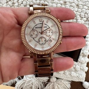 MICHAEL KORS | Parker Rose Gold-Tone Watch